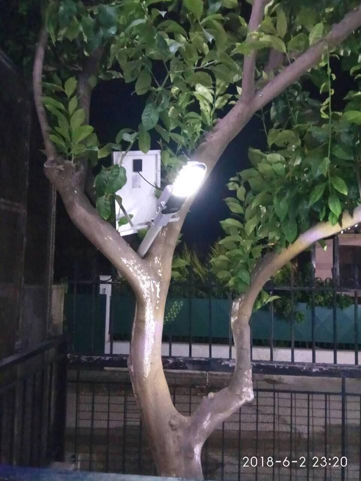 Αυτόματο Ηλιακό Σύστημα Φωτισμού Εξωτερικού Χώρου με 12 LED SMD Αδιάβροχο με Αισθητήρα Φωτός